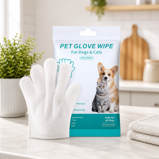 Hypoallergenic Pet Glove Wipes